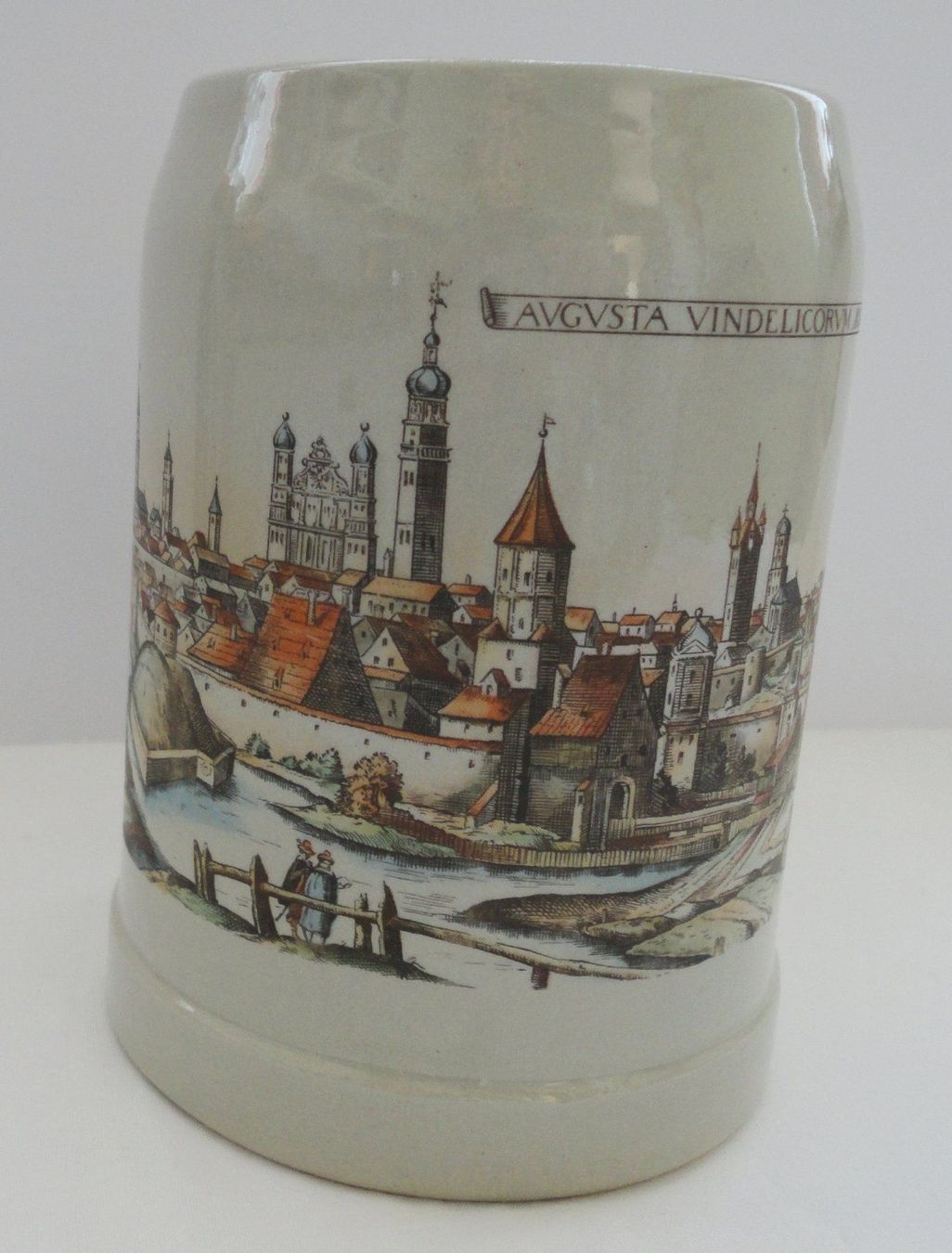 Bevande alcoliche: Bierkrug aus Keramik Augusta Vindelicorum  0,5l – Nuovo (secondo la descrizione) da zürich venduto da parts5060 4