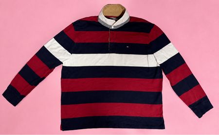 Polo Rugby Eden Park XXL – Manches Longues – Bon état