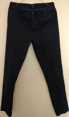Pantalon bleu, T40, slim fit, homme x2