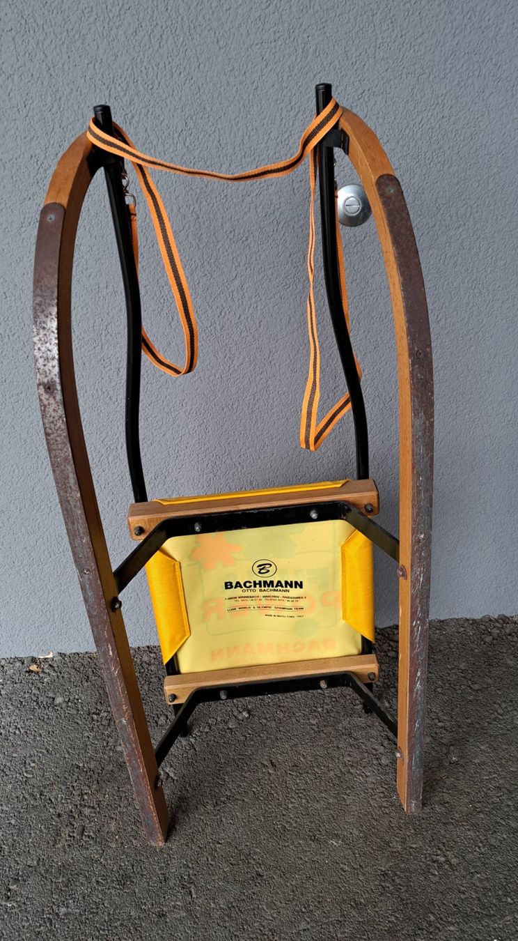 Schlitteln: Bachmann Schlitten Fun & Power        gebraucht – Gebraucht aus Langendorf von thesi246 2