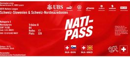 3 Tickets Schweiz-Nordmazedonien, 6.10.26