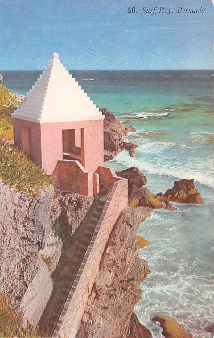 Cartoline postali: EXOTISCHE Ansichtskarten 3x BERMUDA - in die Schweiz – Usato da Lufingen venduto da TopAnsichtskarten 4