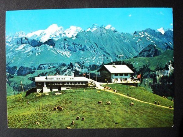 Cartoline postali: 7 x Ansichtskarten LUNGERN – Usato da Jona venduto da philajona 4