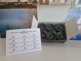 12 Teelichter oder TL Box mit verschiedenen Düften