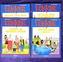 4 DEKKER /Humor /Serie Band Nr. 1-4!