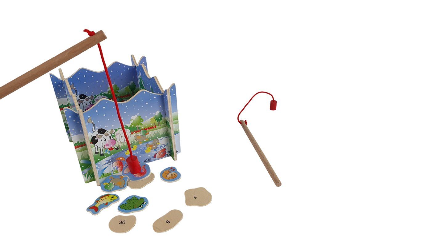 Giochi: TCHIBO Holz-Angelspiel – Usato da Wangen b. Olten venduto da Restwert_Wangen 6