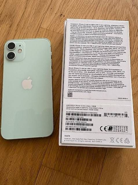 Portables:  iPhone12 mini Green  – D'occasion à Zürich par Sonnenblume_65 3