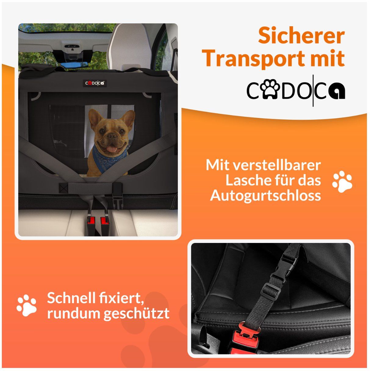 Käfige, Transport & Sicherheit: Cadoca Hundetransportbox - Grösse M – Neu (gemäss Beschreibung) aus Weiach von buynow2 4