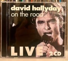 DAVID HALLYDAY „On The Road“ 2CD LIVE MELODIC ROCK CD AOR