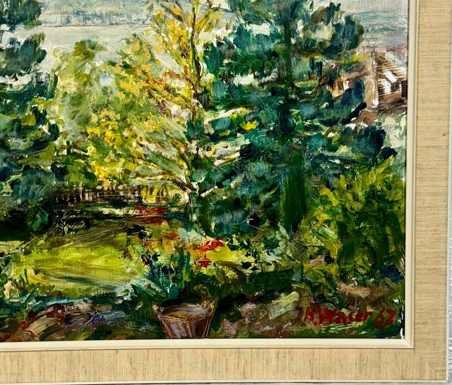 Joseph H. WASER (19011994) Grosses Landschaft Gemälde Kaufen auf Ricardo
