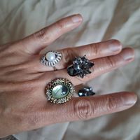 Versand möglich! Sehr elegantes Schmuck Lot, Ohrringe, Ring