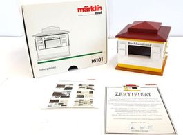Märklin 16101 Zeitungkiosk aus Blech, Rarität für Spur 1
