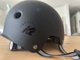 K2 Varsity Pro Helm schwarz verstellbar Micro Fit SKATERS 54