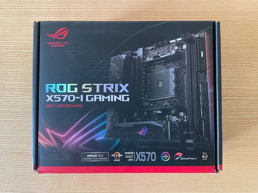 ASUS ROG Strix X570-I AM4, Mini ITX inkl. Ryzen 7 3700x (Gebraucht) in ...