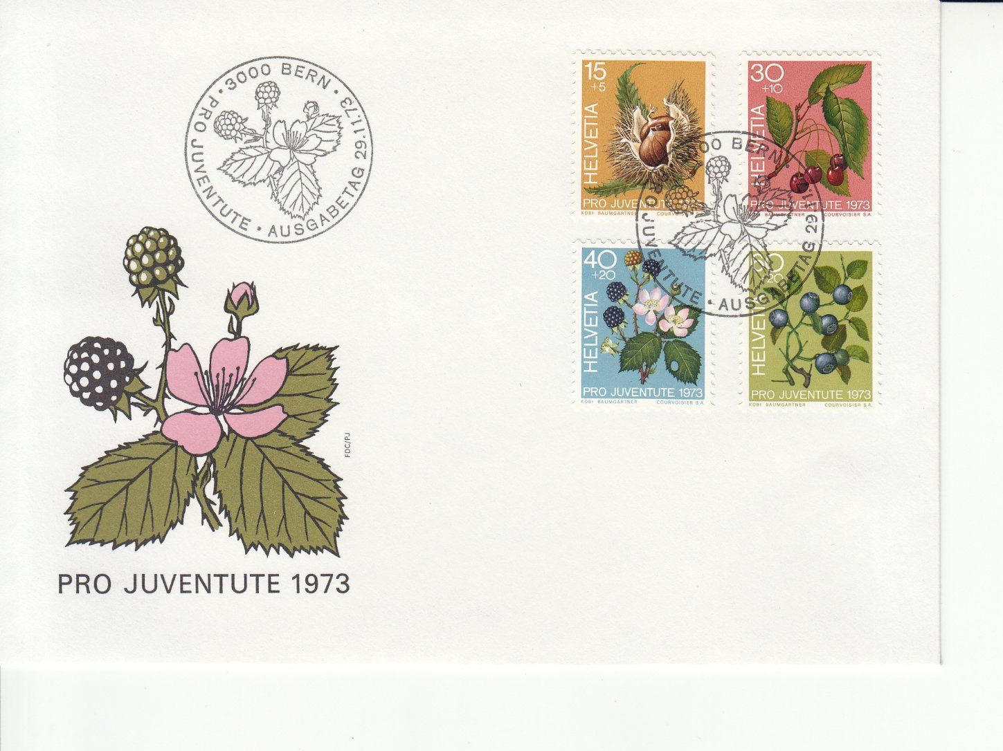 Tutti i francobolli: Pro Juventute 1972 - 1975 FDC – Usato da Bürglen TG venduto da StampGraf 4
