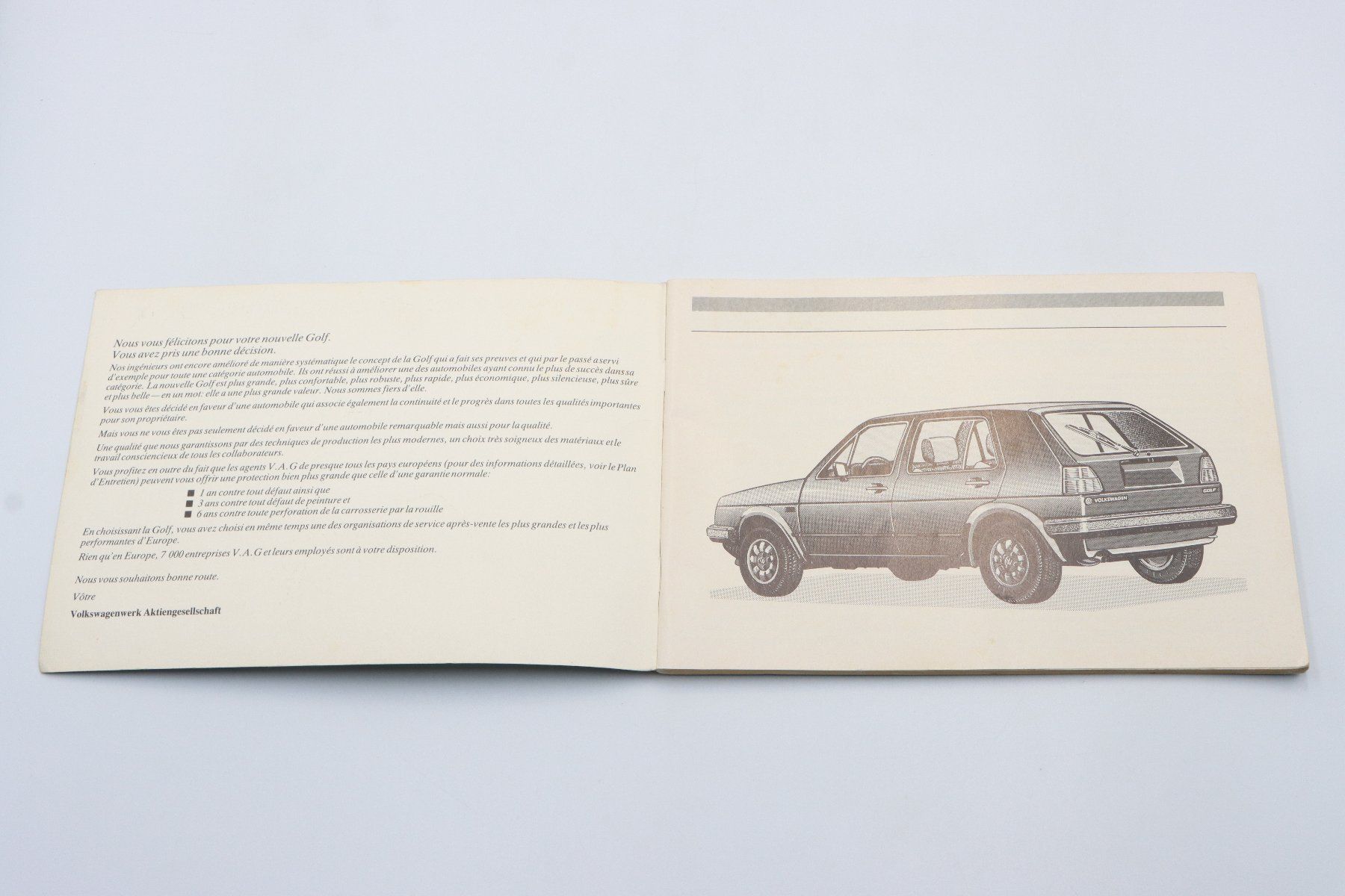 VW Documenti: VW Golf 1 1978 Betriebsanleitung – Usato da Bühl b.Aarberg venduto da Collectorpassions 2