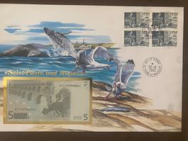 Banknotenbrief Saint Pierre und Misuellon