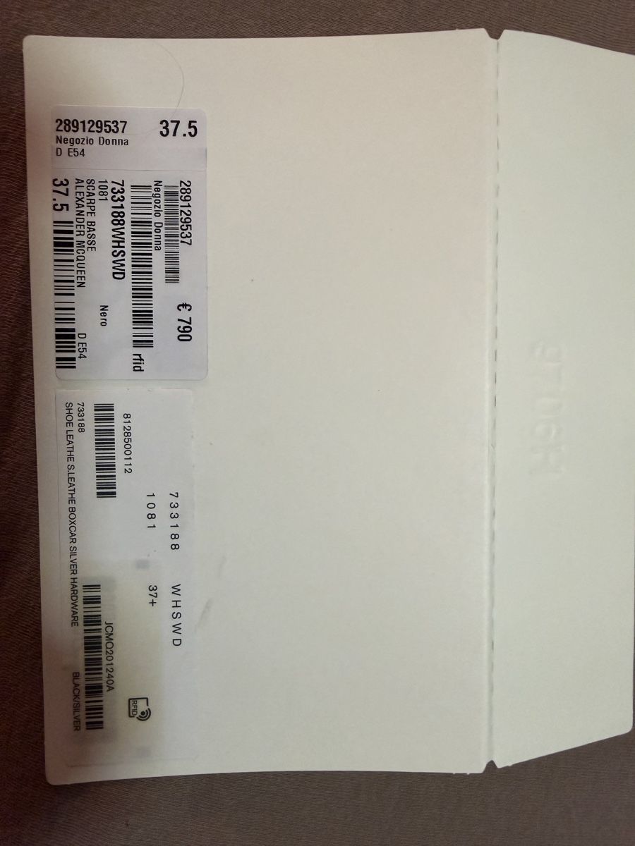 Alexander Mcqueen Scarpe da donna: Alexander McQueen Pantoletten, Gr. 37.5, Top! – Nuovo (secondo la descrizione) da Heiden venduto da Sejlaa 3