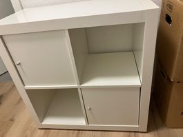 Expedit Regal mit 4 Türen