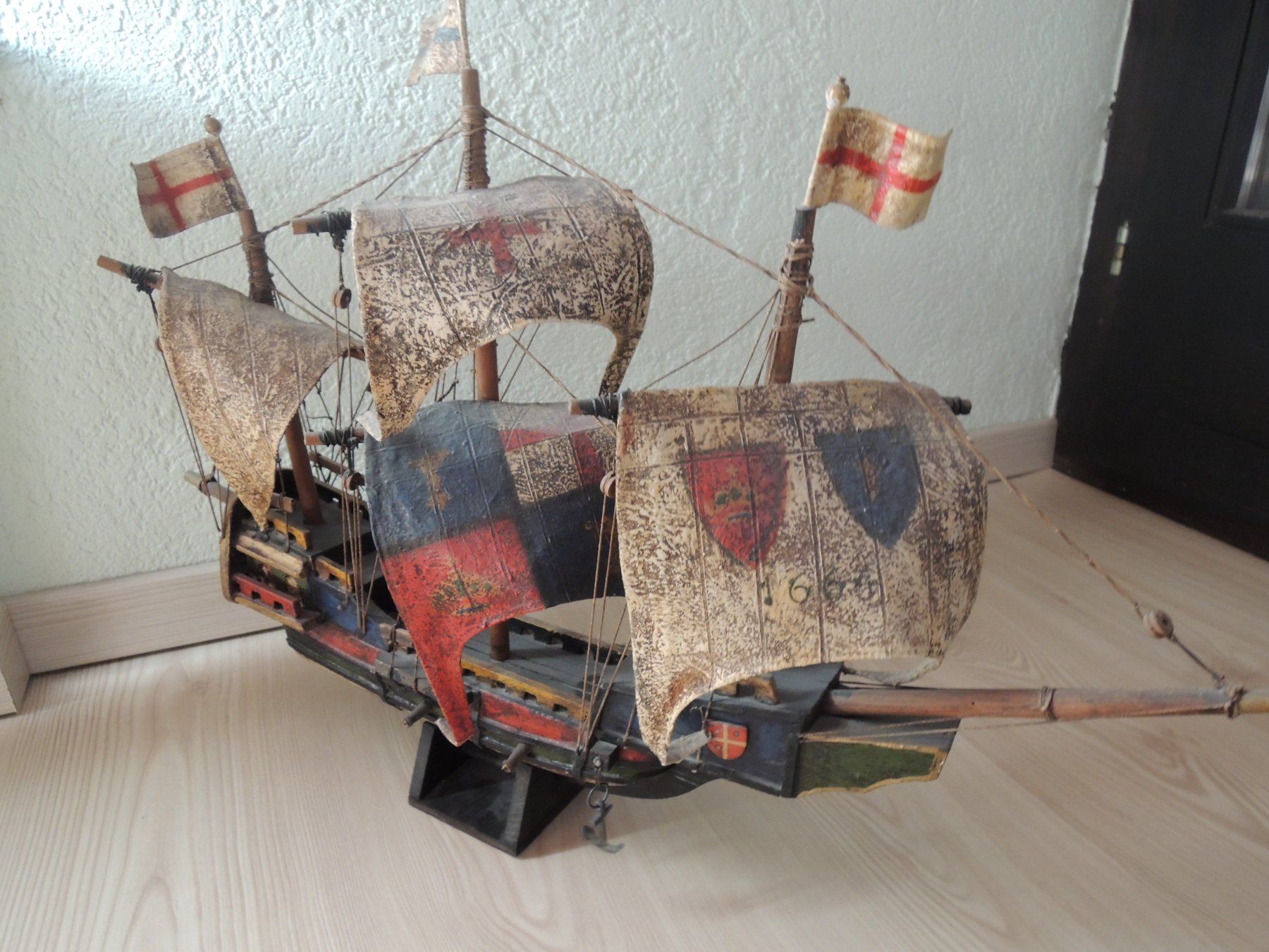 Modellbausätze & Standmodelle: Modelschiff (altes Piratenschiff) Länge 60cm – Gebraucht aus Uznach von rut_xrx5 6
