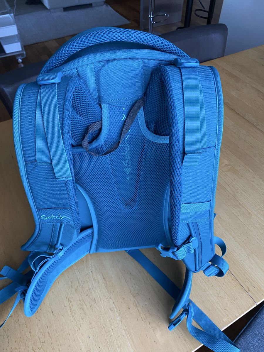 Borse & Zaini: Schulrucksack Satch blau mit verstellbarem Tragesystem – Usato da Zürich venduto da markus234 5