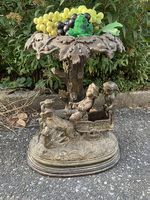 Dekorativer Original Jugendstil Tafelaufsatz/ Fruchtschale