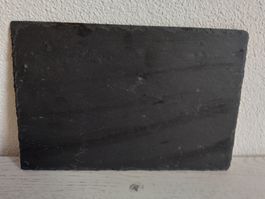 Schieferplatte 20 x 30 cm mit Füsschen, neu