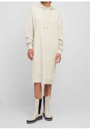 NEU Marc O’Polo Sweatkleid Hoodiekleid S creme XXS