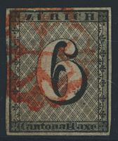 1843 - Zürich 6 - Züri 6 - gestempelt