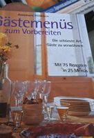 Kochbuch Gästemänüs zum Vorbereiten
