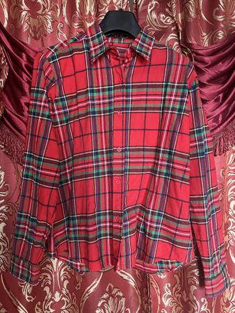 Schottenhemd, kariertes Hemd, rot, neu, small