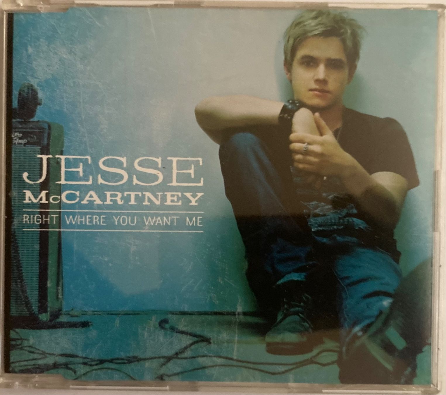 CDs: JESSE MCCARTNEY - RIGHT WHERE YOU WANT ME – D'occasion à Poliez-Pittet par Newtown-Records