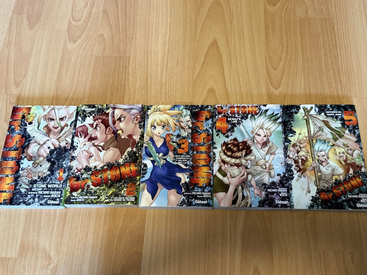 Fumetti: Dr. Stone (1-5) – Usato da St-Imier venduto da kas_2srp 1