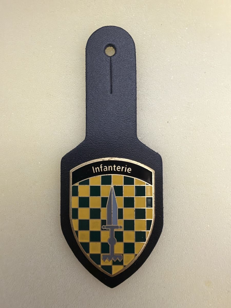 Schweizer Armee Placchette & Badge: Brustanhänger - Infanterie – Usato da Pregassona venduto da Sangiovese100