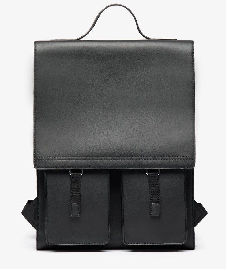 Zaini: UNISEX - Tagesrucksack - black Leder – Nuovo e nell'imballaggio originale da Selkingen venduto da gwendolynx