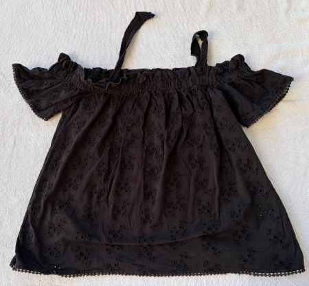 Carmen Top schwarz Grösse M