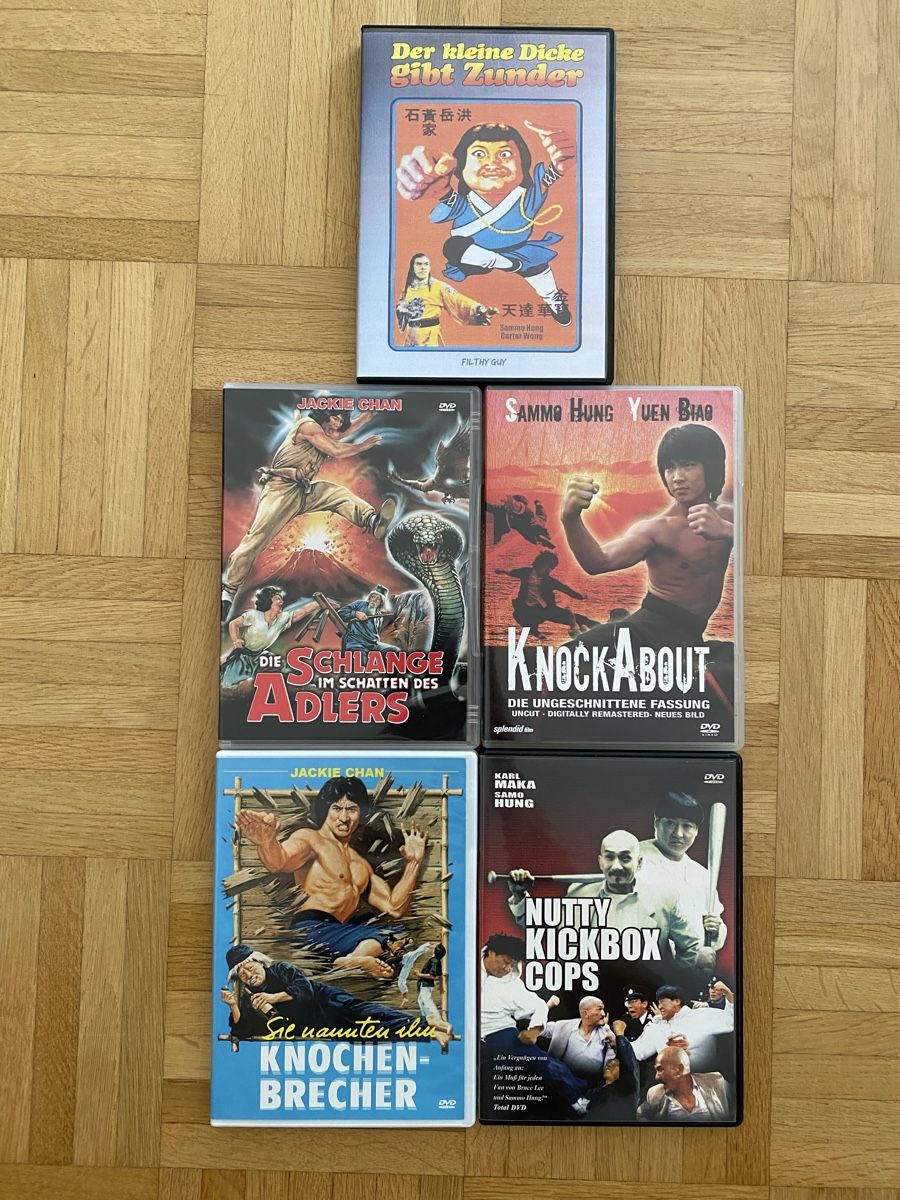 Tous les DVDs: Jackie Chan Filmpaket Sammo Hung DVD – D'occasion à Möhlin par Devilspunchbowl