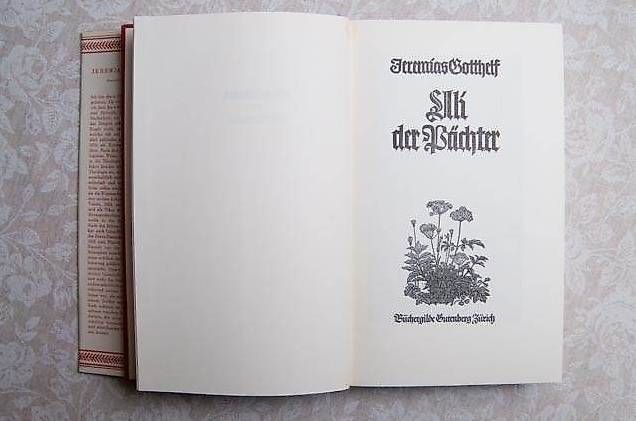 Bücher: Jeremias Gotthelf: Uli der Pächter – Gebraucht aus Basel von storchenricardo
