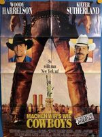 Filmplakat Machen wirs wie Cowboys Original gefaltet