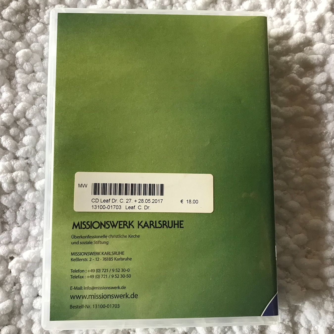 Audiolibri: Dr. Caroline Leaf - Ein Wochenende mit Dr. Leaf – Usato da Brunnenthal venduto da Eco07 1