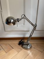 IKEA FORSÅ - Tischleuchte Bürolampe silbern