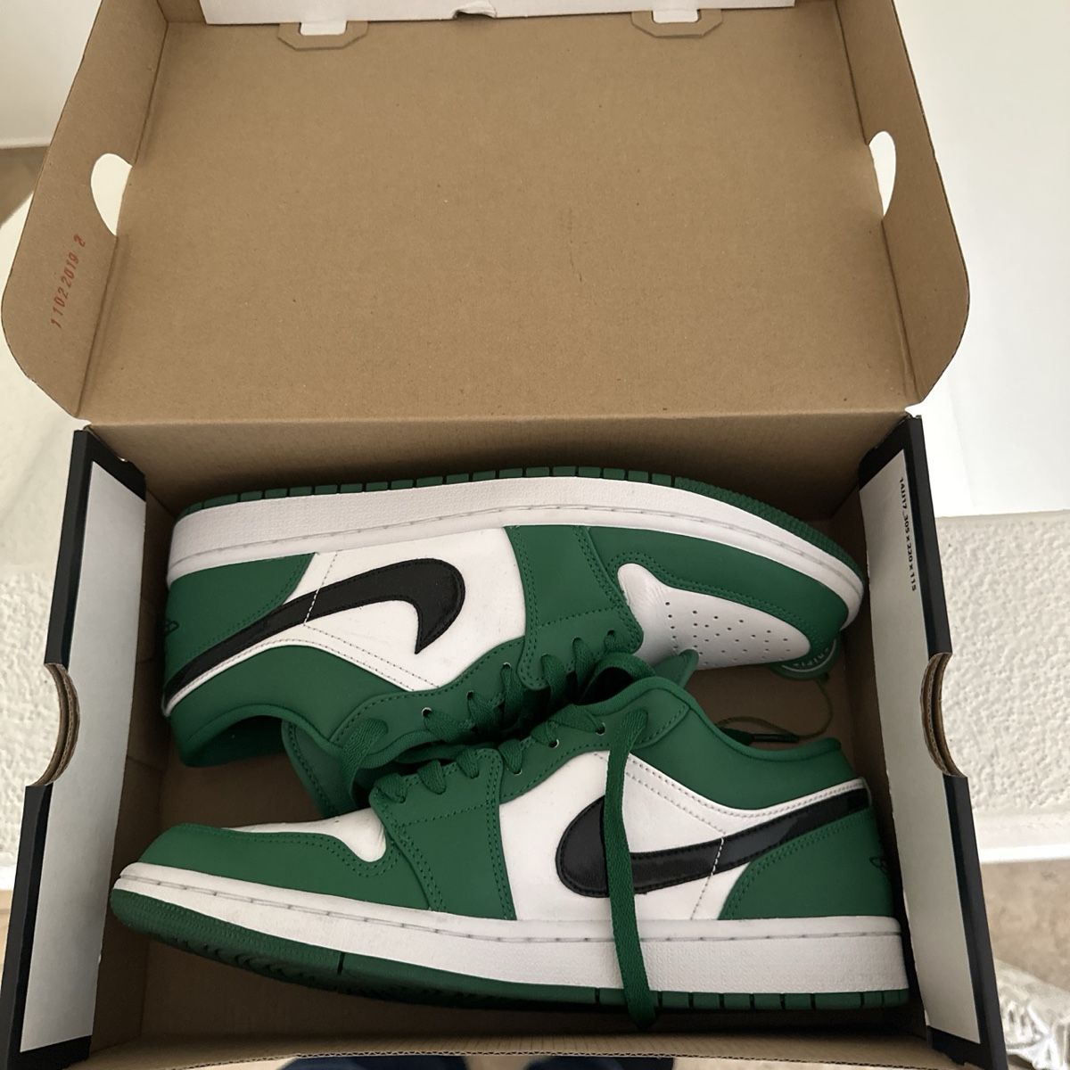 Chaussures hommes: Jordan 1 Low Pine Green – D'occasion à Brugg AG par fat_p62f