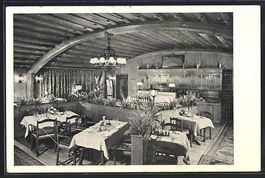 AK Zürich, Haus zum Rüden, Gastraum