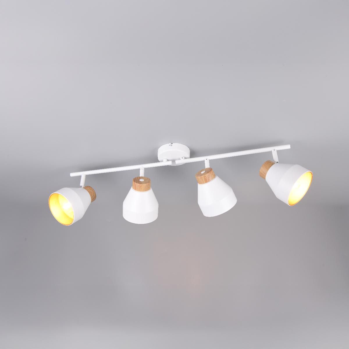 Lampade: Deckenstrahler, 4 Spots, 72 cm x 15 cm – Nuovo (secondo la descrizione) da Kreuzlingen venduto da Smart-Light