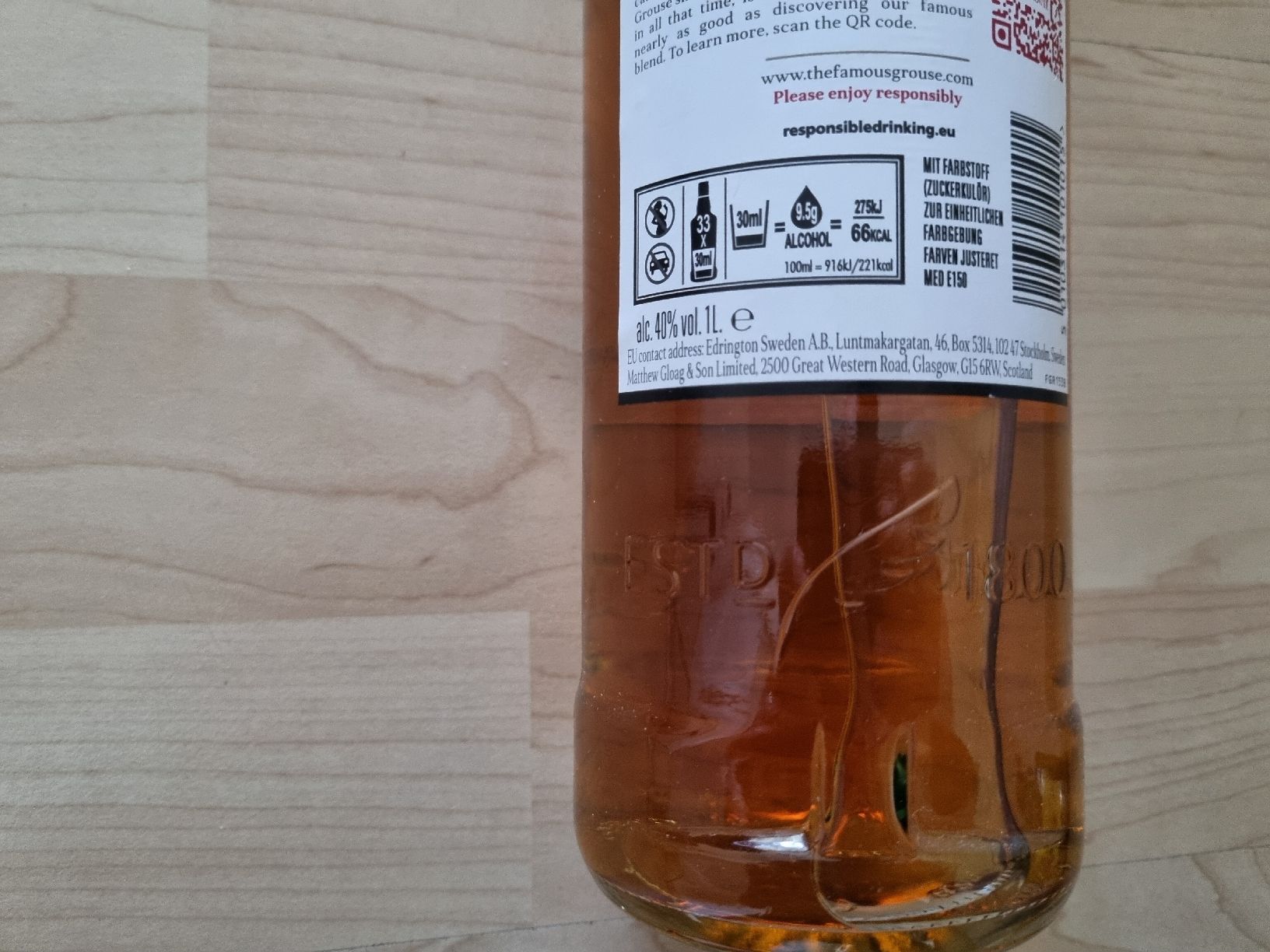 Spirituosen: Whisky-The Famous Grouse 1lt. – Neu und originalverpackt aus Ostermundigen von aydin014 1
