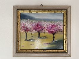 Italienisches Gemälde - 25,5x22,5cm