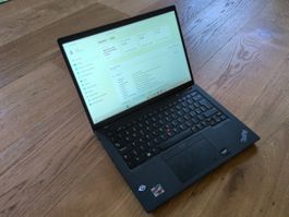 Lenovo Thinkpad T14 G3/Gen3 AMD 512GB/16GB, Akku >90%, Touch