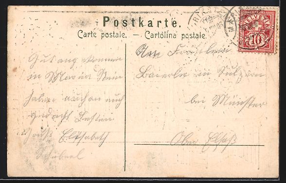 Cartes postales: Litho Mariastein, Wallfahrtskirche, Unte – D'occasion à Berlin par bartko-reher 1