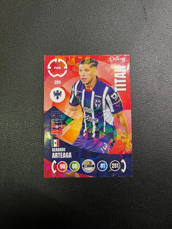 Panini Club World Cup 2025 Gerardo Arteaga 289 (Neu (gemäss