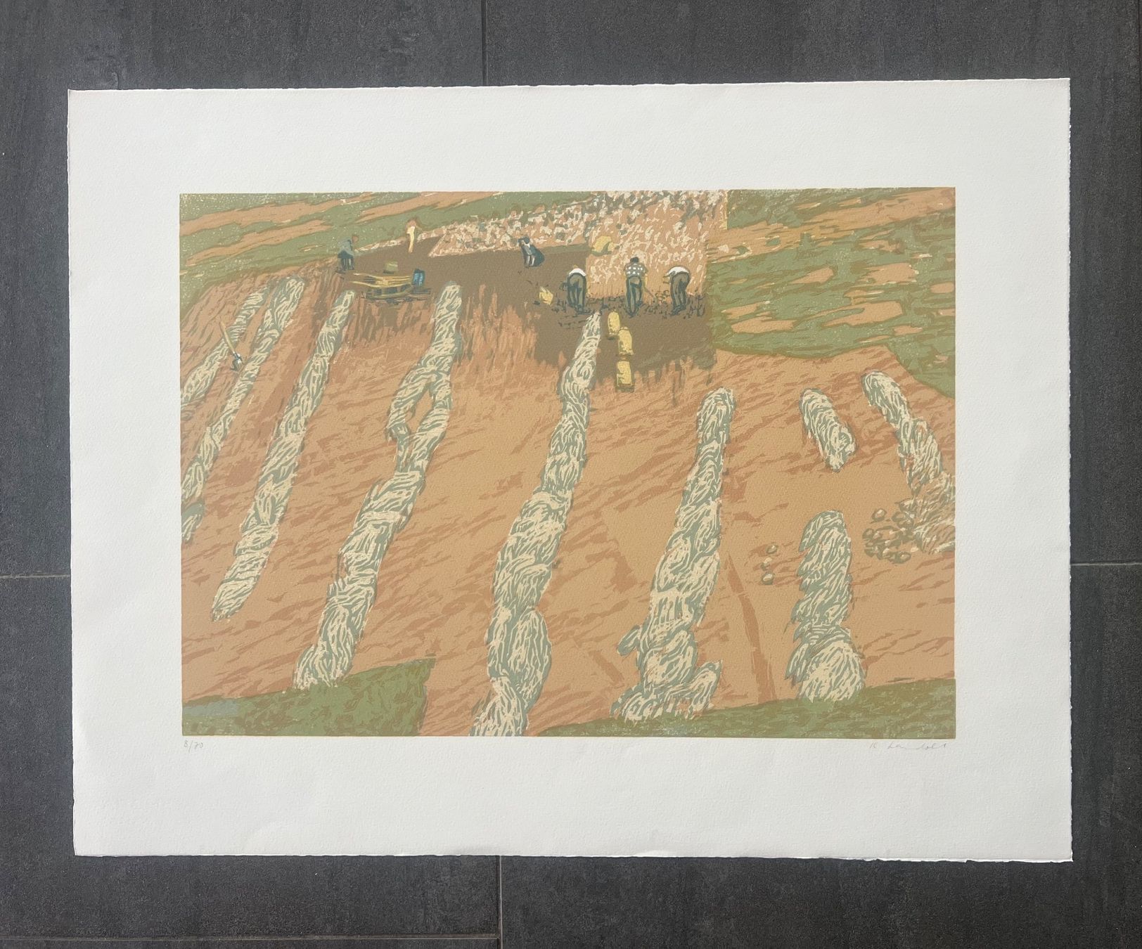Grafica & Litografie: Karl Landolt, handsigniert und nummeriert – Usato da Rain venduto da Pic-Ass 1